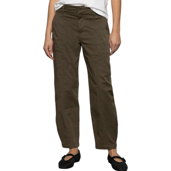 Burnt Olive Women's SANCTUARY Sahara Tapered Pants sz 28 - Picture 1 of 12